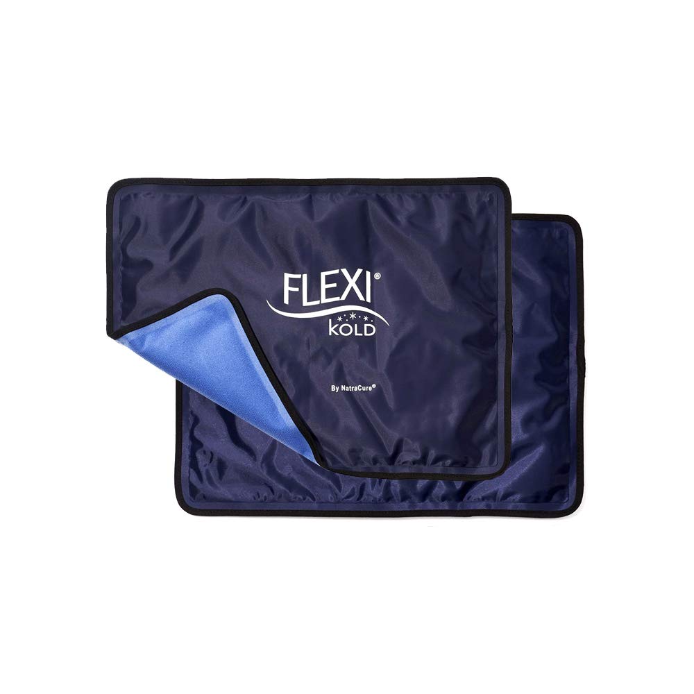 Photo 1 of **only 1 pack**
FlexiKold Ice Packs for Injuries Reusable with Straps – Cold Compress Gel Cold Pack, Ice Pack for Knee, – Flexible Medical Ice Wrap for Back, Shoulders, Legs, Muscle Pain �– Standard – 2 Pk