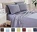 LDC LUX DECOR COLLECTION Bed Sheet Set - Brushed Microfiber 1800 Bedding - Wrinkle, Stain and Fade Resistant - Hypoallergenic - 4 Piece (Queen, Dark Grey)