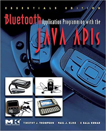 Bluetooth Application Programming With The Java Apis - 