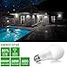 Dusk to Dawn Lights Bulb, Minger 7W Smart LED Bulbs with Auto on/Off, Indoor/Outdoor Lighting Lamp for Porch, Hallway, Patio, Garage (E26/E27, 600lumen, Cold White)
