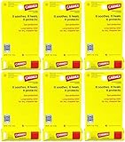 Carmex Classic Lip Balm, Lip Protectant Sunscreen SPF 15, 0.15 oz (Pack of 6)