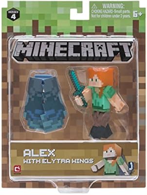 Minecraft Alex With Elytra Wings Action Figure Pack Buy Online At Best Price In Uae Amazon Ae