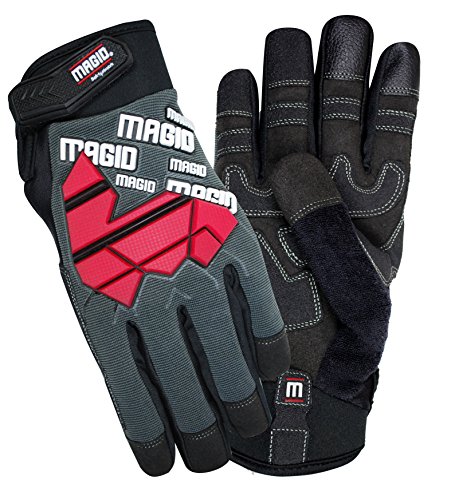 Magid Glove and Safety PGP47TL Impact Utility Gloves, Large