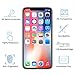 AUKUK iPhone X Screen Protector Tempered Glass [3 Pack] 9H Hardness with Easy Installation Tray Case Friendly Clear for Apple iPhone X / iPhone 10