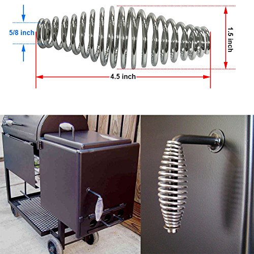 BBQ Heavy Duty Cool Touch Stove Spring Handle Grip,Fit for 1/2 inch Rod