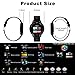 Fitness Tracker Watch, Upgraded IP67 Waterproof HD Color Screen Smart Bracelet, HR/Blood Oxygen/Pressure/Calorie/Sleep Monitor Pedometer Activity Tracker for Android/iOS (1.3