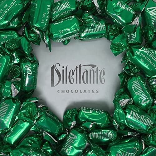 Peppermint Chocolate TruffleCremes 28Ounce Bulk Jar Covered in