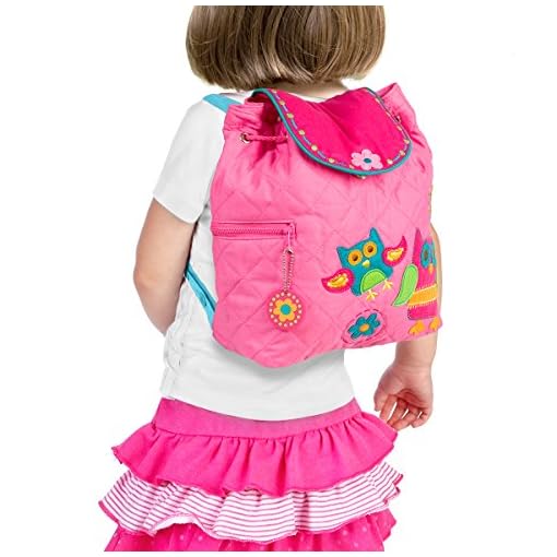 Stephen Joseph Amazon Exclusive Quilted Backpack, Owl - Image 6