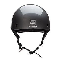 MMG Half Open Face Helmet Motorcycle Cruiser