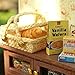 Flever Dollhouse Miniature DIY House Kit Creative Room with Furniture for Romantic Artwork Gift (Mary's Sweet Baking)