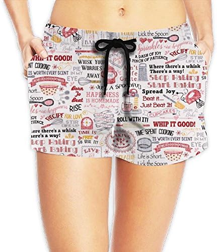 DSFASRHAQA Sprinkles Baking Ivory colorful Quick Dry Women Girls Hiking Shorts