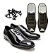 Koollaces No Tie Elastic Slip on Dress Shoelaces, Silicone Shoelaces Patented Anchor Type (16Pcs Black)