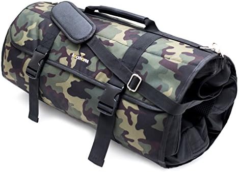 Weekend Roll Up Casual Travel Bag in Camouflage - Carry On Bag by RockHoppa