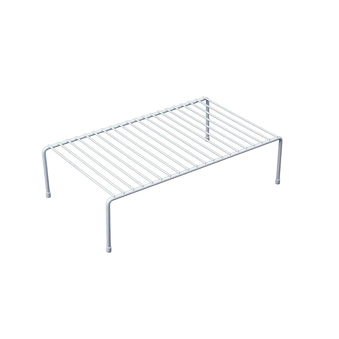 Organized Living Large Cabinet Shelf White Amazon In Home Kitchen