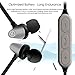 Bluetooth Headphones, Wallfire Best Wireless Sports Earphones w/ Mic 4.1 Stereo Sweatproof Earbuds for Gym Running Playtime, Magnetic Bluetooth Headset