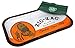Zig Zag Orange Rolling Tray with Leaf Lock Gear Smell Proof Tobacco Pouch