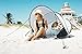 Instapalm Portable Automatic Pop Up Cabana Beach Tent Shade and Sun Shelter Carry Bag Included