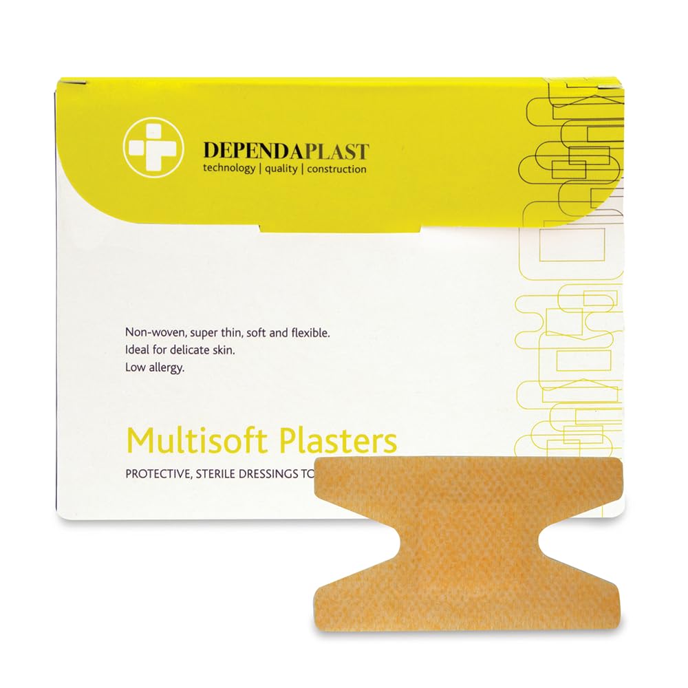 Reliance Medical Dependaplast REL529 Multisoft Plaster, Anchor (Pack of 50)