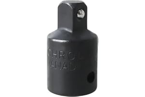 TOKDOOT DW2299 impact adapter socket adapter replacement for DEWALT,Universal impact socket adapter set 1/2" to 3/8"Reducer Set BLACK-1