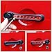 Side Door Handle Inserts Cover Trim Fits for Jeep Wrangler Accessories JK JKU Liberty Sahara & Unlimited 2007-2018 Exterior Grab Handles Pull JK Mods Decoration (Aluminum Red, 5PCS)
