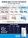 Winning Smile Electric Toothbrush Dental Kit for Adults - Best Sonic Power Cleaning Technology - Rechargeable Electronic Toothbrushes with 2 Heads, Floss Picks, Tongue Scraper, and Mouthguard