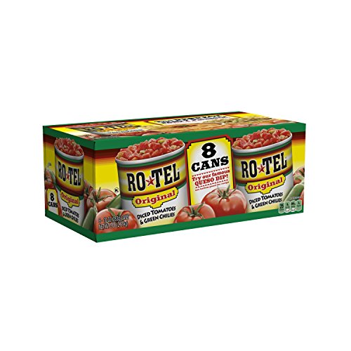 RO-TEL Diced Tomatoes & Green Chilies (10 oz. cans, 8 ct.) - SCL