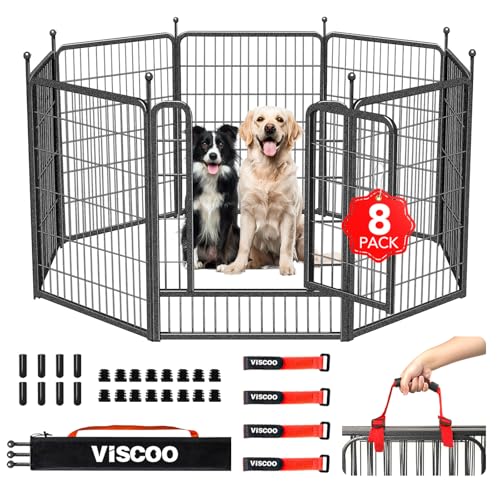 VISCOO Heavy Duty Dog Playpen