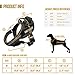 OneTigris MAD Hound Rugged K9 Vest Harness for Medium & Large Dog (Black, Medium)