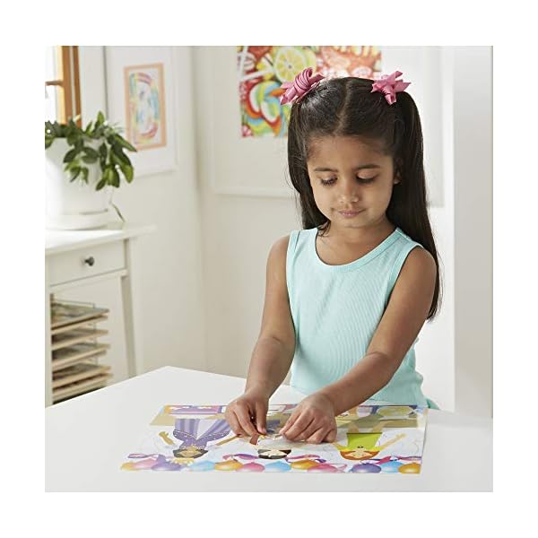 Melissa & Doug Reusable Sticker Books for 3+ Year Olds, Dress-Up & Fashion Sticker Book, Plane Activities Toddlers…