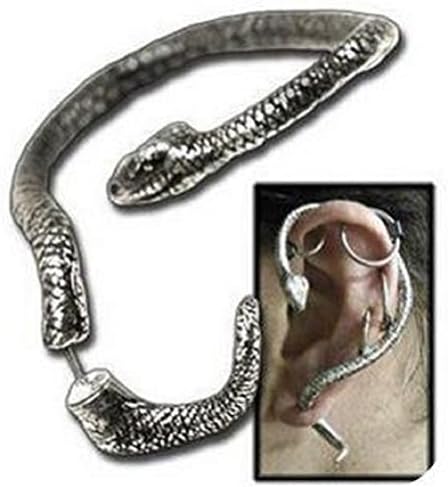 Gothic Alchemy Snake Wrap Cuff Earring Punk Style Unisex Fashion Jewelry