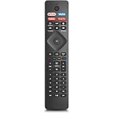 Replacement for Philips Smart TV Remote Control | Universal for Philips 4K UHD Android Smart TVs