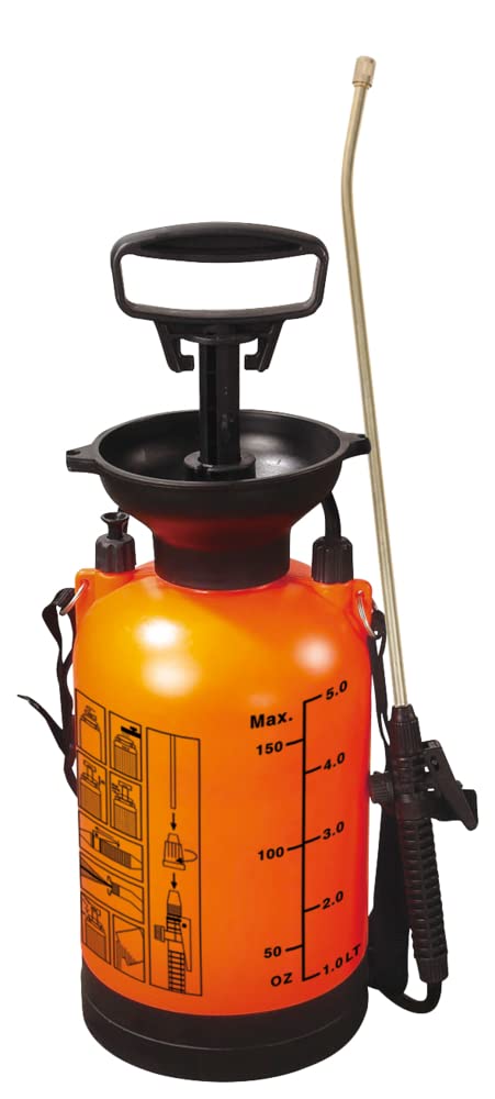 KS Tools 150.8261 Water Sprayer Pressure Atomiser with Carry Strap, 5 L