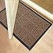 Outdoor Rubber Doormat for Front Door Heavy Duty Outside Shoes Scraper Floor Door Mat for Porch Garage Decor High Traffic Non Slip Entrance Rug Low Profile Green Welcome Carpet Home Decor 18