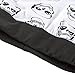 Big Elephant Baby Boys'4 Pieces Skull Head Short Sleeve Romper Pant Clothing Set with Hat L16