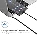 Alyee USB Type C Cable, 3 Pack 6FT Type C Cable Fast Charging with LED Light USB C Cable Cord Compatible with Samsung Galaxy Note 8, S8, S8 Plus, S9, S9 Plus, LG G6 G5 V30 V20, Google Pixel, Black