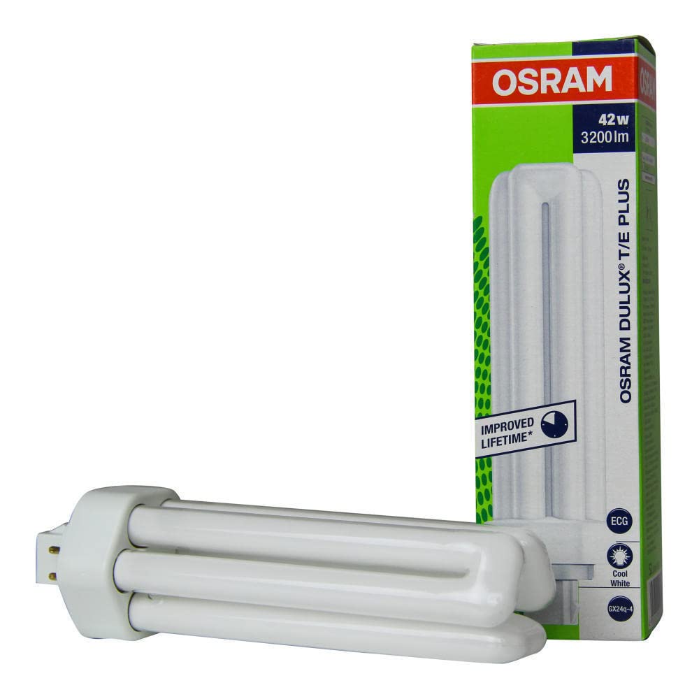 Osram DULUX T/E 42 W/840 PLUS Tube Fluorescent GX24Q Lot de 1