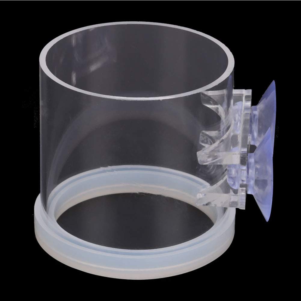 Velaurs Fish Feeder, Fishing Feeder Fish Feeding Floating Betta Fish Accessories for Pond Fish Aqarium