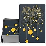 iPad Pro 9.7 Case - MoKo Ultra Slim Lightweight Smart-shell Stand Cover Case with Auto Wake / Sleep for Apple iPad Pro 9.7 Inch 2016 Release Tablet, City Night View