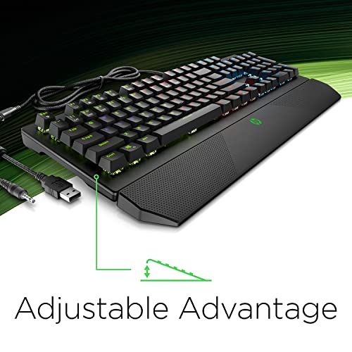 HP Pavilion Gaming Wired Mechanical Keyboard 800 With 4Zone Backlit