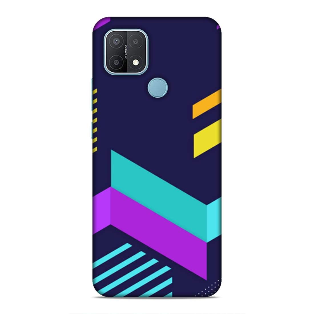 UnboxJoy Oppo A15 Mobile Case Cover Printed with Sober Colors in Different Shapes Amazon.in