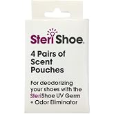 Scent Pouch for UV Shoe Sanitizers, Clean Fragrance Shoe Freshener | Reusable fragrance pouch adds a clean scent during compatible sanitizer cycles and freshens footwear between wears.