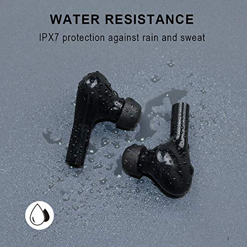 Wireless Earbuds, Bluetooth Headphones 5.0 with Noise Cancellation, HiFi Stereo Sound Bluetooth Earphones, 30H Playtime, Touch Control, IP7 Waterproof Wireless Earphones for iPhone and Android
