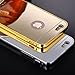 For iPhone 6S Plus 6 Plus Case, Janacy Aluminum Ultra-thin Mirror Metal Case Cover for Apple iPhone 6S Plus 5.5