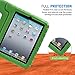 HDE Case for iPad 2 3 4 - Kids Shock Proof Heavy Duty Impact Resistant Protective Cover Handle Stand for Apple iPad 2nd 3rd 4th Generation Tablet (Green)