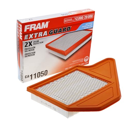 FRAM Extra Guard Luftfilter CA11050 für ausgewählte Chrysler, Dodge, Ram und Volkswagen Fahrzeuge