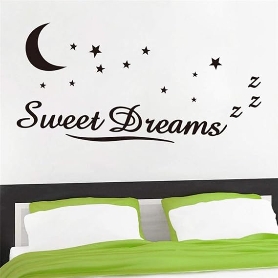 Pegatinas De Pared Sweet Dreams Moon Stars Pegatinas De Pared Para