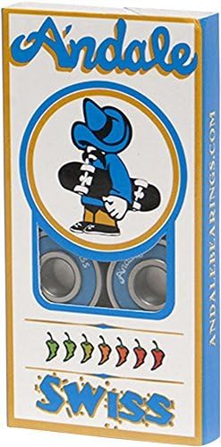 Andale Swiss Skateboard Bearings by Andale