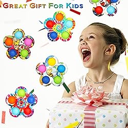 SoulLife 24 Pack Press Bubble Fidget Spinners