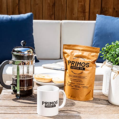 French Press Specialty Coffee, Coarse Ground, Primos Coffee Co (Medium Roast, 12 Oz) Pricepulse