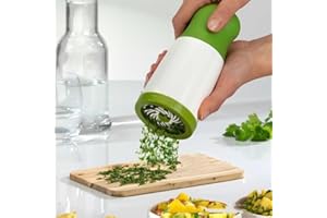 Manual Spice Grinder with Sharp Blades Kitchen Gadget for Grinding Spices Herbs Vegetables
